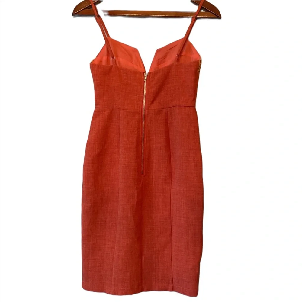 Lida Kate Salmon Colored Dress - Picture 4 of 14